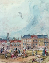 An Aerial Guy Fawkes